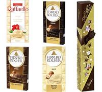 Pack Ferrero Rocher Bombones de Chocolate - Caja Ideal para Regalo, Celebraciones o San Valentín - Delicioso Detalle Premium