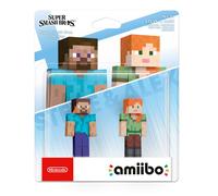 Pack Figuras Amiibo Steve y Alex Coleccion Super Smash Bros [158443]