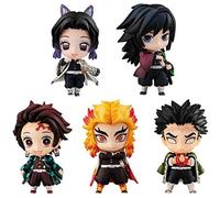 Pack 5 Figuras Megahouse Demon Slayer Kimetsu No Yaiba Sailor Tanjiro & The Hashira Set A