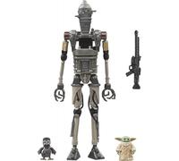 Figura hasbro star wars the mandalorian the vintage collection ig - 12 grogu & anzellan