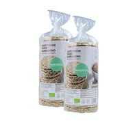 Pack Galletas de trigo sarraceno 100% sin gluten orgánico, 2 x 120 g Naturitas Essentials, veganas, sin sal añadida, sin aditivos ni conservantes