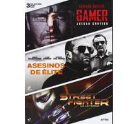 Pack: Gamer + Street Fighter + Asesinos De Élite [DVD]
