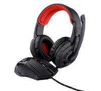 Pack Auriculares Gaming + Ratón Gaming 4800DPI (Negro/Rojo) - TRUST