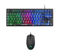 Pack gaming mars gaming mcptkles/ teclado mecánico + ratón óptico