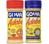 Pack GoyaAdobo Sin Pimienta y Con Pimienta 226 gr, Sazonador - Perfecta combinación de ajo, óregano y especias