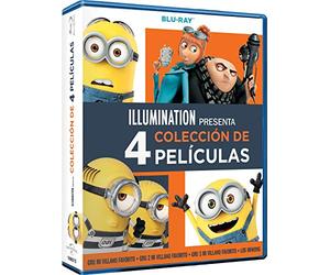 Pack: Gru 1-3 + Minions [Blu-ray]
