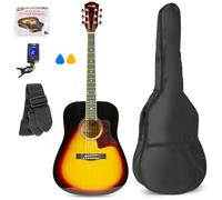 Pack Guitarra Acústica Solojam + Accesorios (Marrón) - MAX