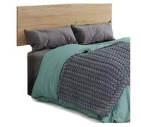 Pack habitación matrimonio clim estilo industrial (cabecero+ 2 mesitas+armario + cómoda)