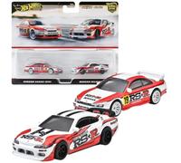 Pack Hot Wheels Car Culture Nissan 240SX y Nissan Silvia HRR84 Mattel