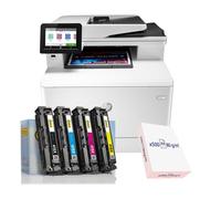 Pack Impresora HP Color LaserJet Pro MFP M479fdw + toner 123tinta + papel