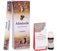 Pack Incienso Andrea Collection Musk + Aceite Himalayan White Musk