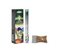 Pack Incienso GOLOKA CALDERO DE LA Bruja + Bolsa DE Incienso EN Grano DORAZEN