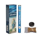 Pack Incienso GOLOKA Santa Marta + Bolsa DE Incienso EN Grano DORAZEN + Pastilla DE CARBÓN