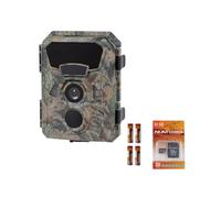 Pack Including PIE1066 Camera+ Batteries (x4) + 32 GB SD Card
