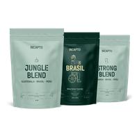 Pack iniciación cafés en grano 1,5 kg INCAPTO