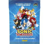 Pack Inicial Tarjetas Sonic The Hedgehog Classic De Panini Con Carpeta, 2 Sobres (16 Cartas) Y Carta Edición Limitada #01, Para Coleccionistas Desde 6 Años