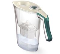 Pack Jarra Filtrante Laica Carmen Tosca/ 2.3L/ Verde Oscuro/ Jarra + 1 Filtro BI-FLUX