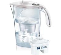 Pack jarra filtrante laica stream/ 2.3l/ blanca/ jarra + 1 filtro bi-f