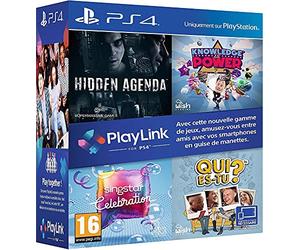 Pack Jeux PlayLink PS4: Qui es tu ? + Knowledge is Power + SingStar Celebration + Hidden Agenda - PlayStation 4 [Importación francesa]