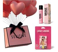 Pack “JUST FOR LADIES” By Sexitive: Packaging rosa con toque glam. Contiene un juego Lucky Lovers Your Pleasure y un lubricante Mine. Regalo San Valentin. Día de los Enamorados. Valentine's Day