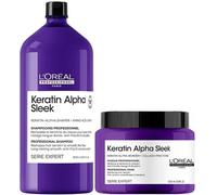 Pack Keratin Alpha Sl hampú 1500ML + Mascarilla 500ML Serie Expert