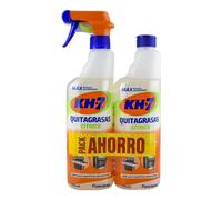 PACK KH-7 Quitagrasas Citrico Pistola 715 ml + Recambio Citrico 715 ml. Elimina sin esfuerzo la grasa y suciedad más incrustada - Kh7 Quitagrasas