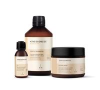 Pack KINESSENCES Nourish | Tratamiento de hidratación para cabellos normales o secos | Shampoo + Mask + Oil | KIN Cosmetics