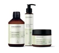 Pack KINESSENCES Restore | Tratamiento de reparación para cabellos dañados | Shampoo + Mask + Overnight Infusion | KIN Cosmetics