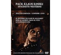 Pack KLAUS KINSKY: El Retorno de Clint El Solitario / Reza al Muerto, Mata al Vivo / Le Llamaban King [DVD]