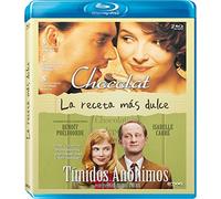 Pack La Receta Más Dulce: Chocolat + Tímidos Anónimos [Blu-ray]