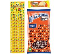 Pack Lacasitos24 bolsitas 18g,Conguitos cups blanco 34g,mini bolas cereal mix 1kg