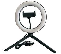 Pack Lámpara LED 125W Regulable 10 + Trípode con Soporte Smartphone para Estudio Fotográfico