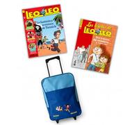 Pack Leoleo Especial Verano - Incluye Revista Julio-Agosto, Número Especial Tesoros de Leoleo y Maleta Trolley de Anatol, Regalo de Lectura Infantil y Pasatiempos para Niños