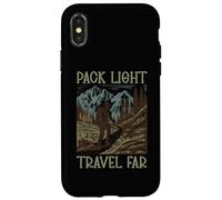 Pack Light Travel Lejos Carcasa para iPhone X/XS