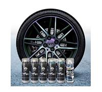 Pack Llantas Vinilo LIQUIDO Full DIPSPRAYS Absolute CAMALEON Brillo con Base Negra
