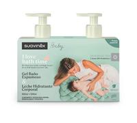 Suavinex Pediátrico Loción Hidratante 500ml + Gel Champú Espumoso 500ml