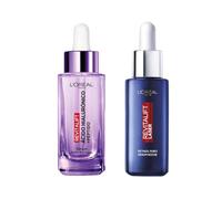 Pack L'Oréal Paris Antiarrugas día + noche: sérum PDRN + sérum retinol | Revitalift Filler: ácido hialurónico + péptidos; hidrata, ilumina, rellena + Revitalift Láser: sérum con retinol, antiedad