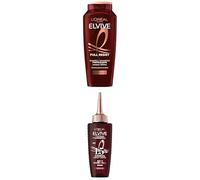 Pack L'Oreal Paris Elvive Full Resist Champú Fortificante 400 ml + L'Oréal Paris Sérum Anti-Caída Elvive Full Resist con 1,5% de Aminexil [Cafeína + Arginina]