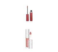 Pack L'Oréal Paris Laque Resistance, Acabado Brillante con Efecto Vinilo, Tono 215 Drunk In Rose + Plump Ambition - Aceite Labial voluminizador con Ácido Hialurónico - 24H de hidratación* - Worth It