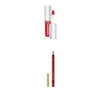 Pack L'Oréal Paris Plump Ambition - Aceite Labial voluminizador con Ácido Hialurónico - 24H de hidratación* - Rouge In Love + Color Riche LipLiner CoutNu 300 Le Rouge Paris