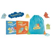 Pack Los Fantasmáticos: 2 divertidos cuentos + mochila infantil de regalo: Incluye los libros “El juego de las adivinanzas” y “La magia de las formas” + mochila (Los Fanastmáticos)