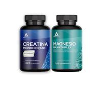 Pack Magnesio Complex y Creatina Creapure | 4 Magnesios + Vitamina B6 y Creatina Creapure Comprimidos | Magnesio Complet + Creatinas Monohidrato Creapure