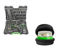 Pack/Maletin portaherramientas JBM, 216 llaves hexagonales, acabado cromado +baliza de emergencia con estuche