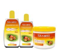Pack Mantenimiento Stratti Ojon & Keratina 3 productos - Champú sin sal + Acondicionador + Mascarilla