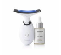 Pack Masajeador Facial Reafirmante con LED, EMS y Calor y Sérum Kombucha InnovaGoods