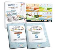 Pack Matemáticas Comprensivas 2º trimestre 2º Primaria: Cuadernos de Números 5, Cálculo 5 y Lámina Didáctica Aprendo los Paisajes | Actividades para ... Comprensivas 2º Educación Primaria