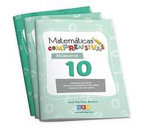 Pack Matemáticas Comprensivas 4º primaria: Cuadernos repaso Números y Cálculo | Editorial Geu (Niños de 8 a 9 años)