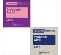 Pack Memento Procesal Civil 2026+ Memento Procesal Penal 2026