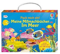 Pack mich ein! Meine Mitmachbücher: Im Meer: Koffer mit drei Mitmachbüchern zum Thema Meer - ausmalen, suchen und stickern - mit über 240 Stickern - für Kinder ab 3 Jahren