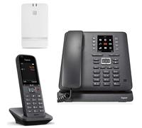 Gigaset Teléfono IP de sobremesa Maxwell C – DECT, supletorio inalámbrico, requiere base N510/N720